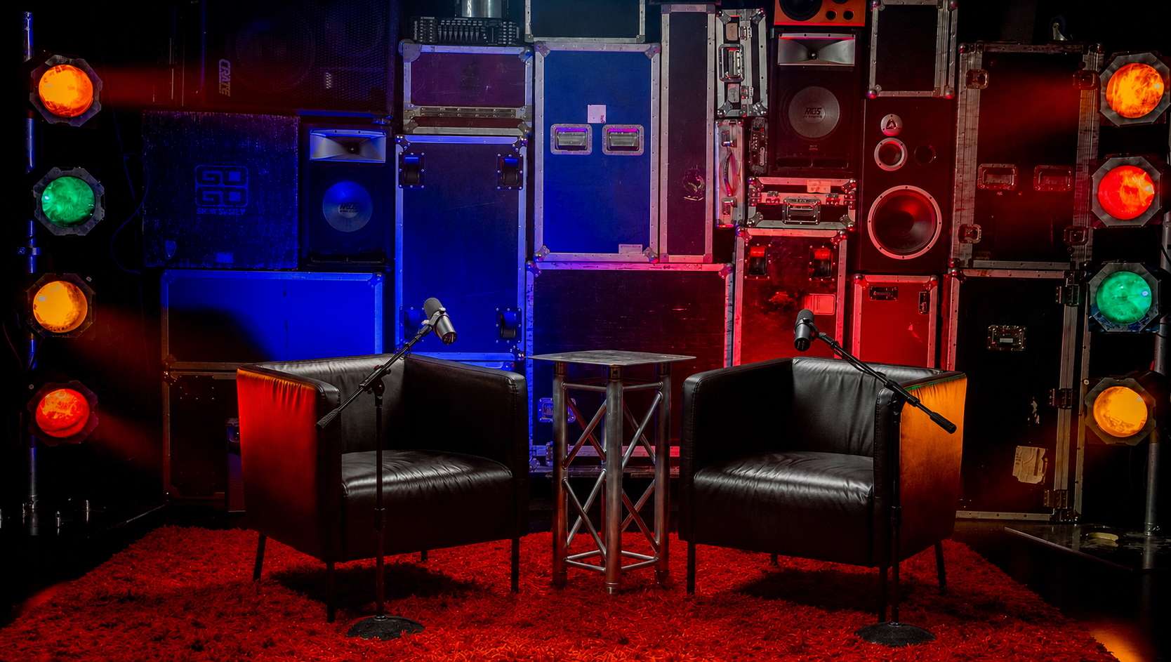 The Beat podcast set