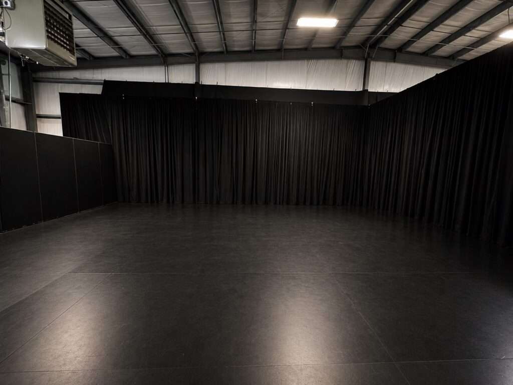 Sound stage, cleared